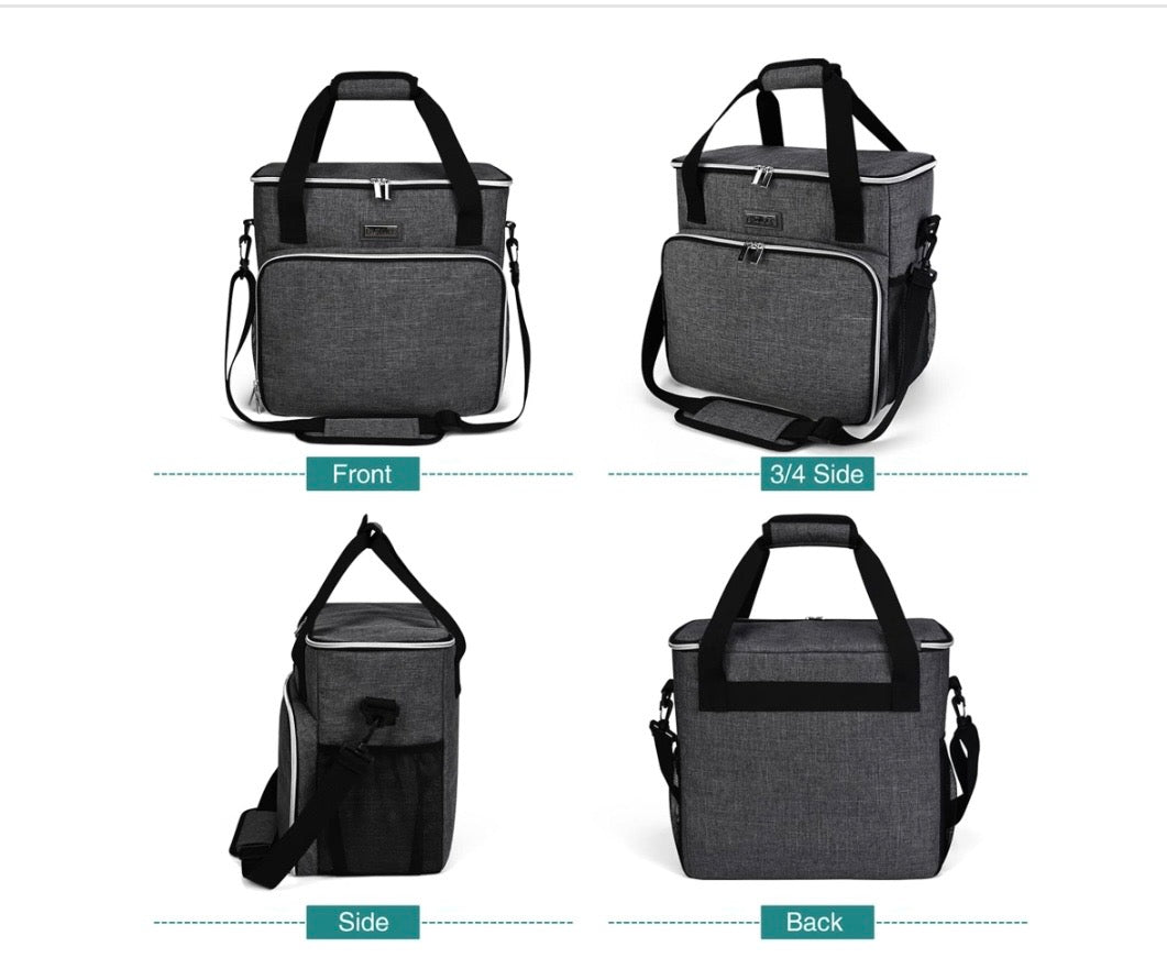 Premium Pet Travel Bag — All-in-One Dog Travel Kit with Food Containers & Bowls